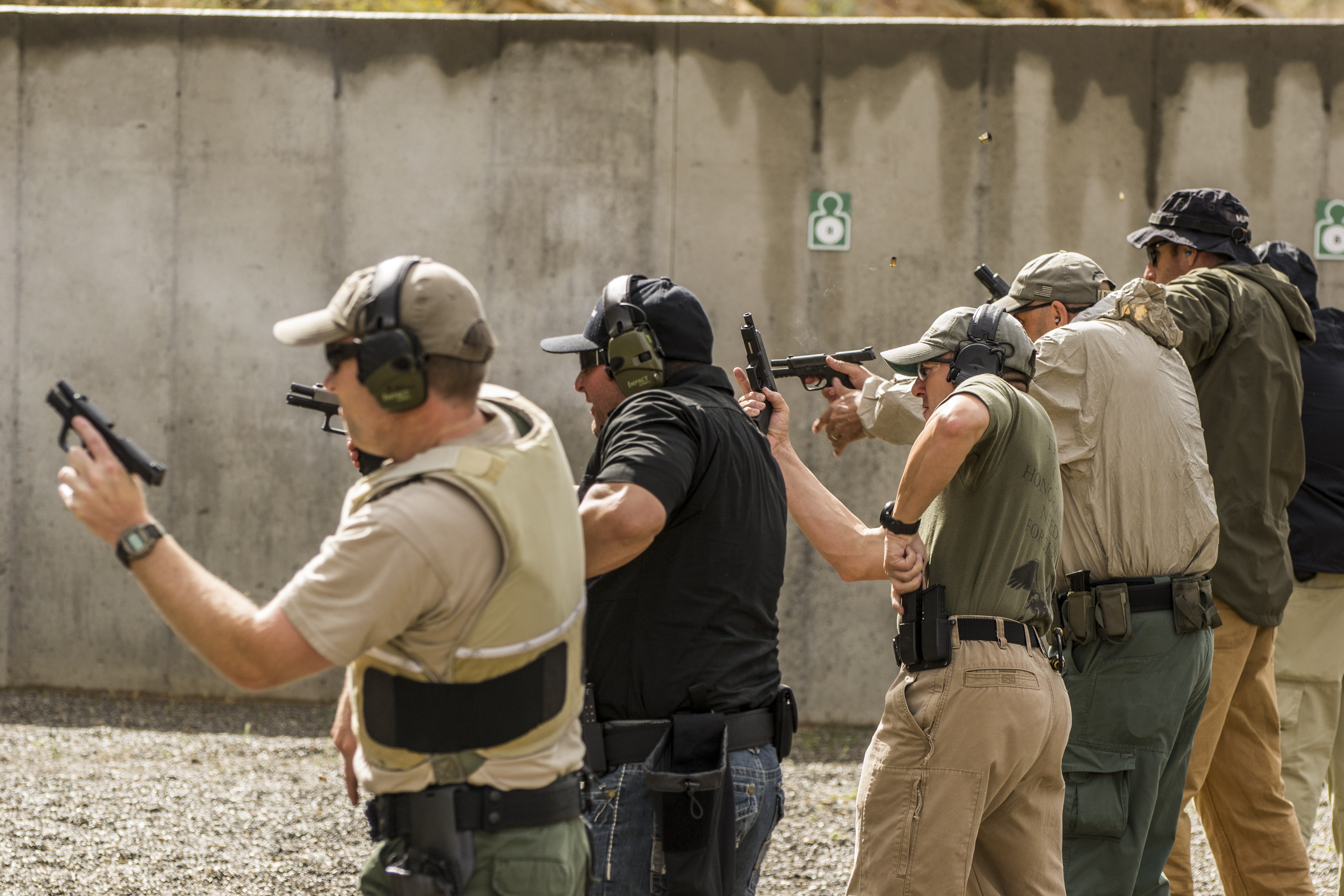 Law Enforcement Training Camp Action Target