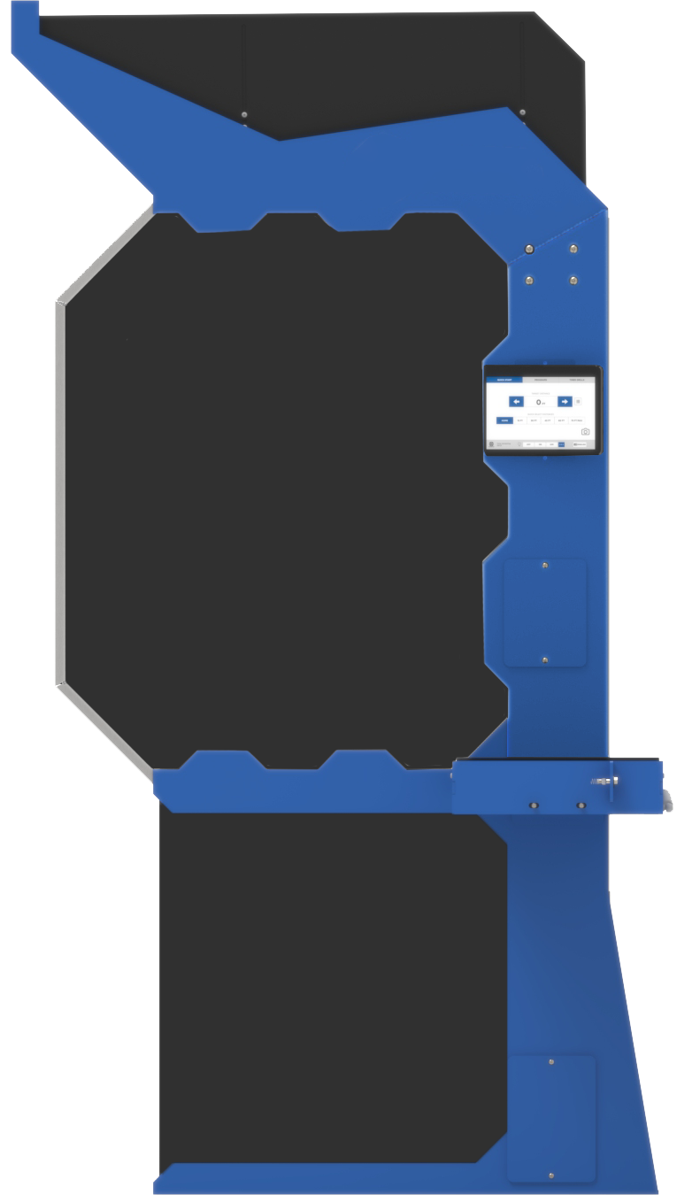 Defender Stall with True Blue color palette