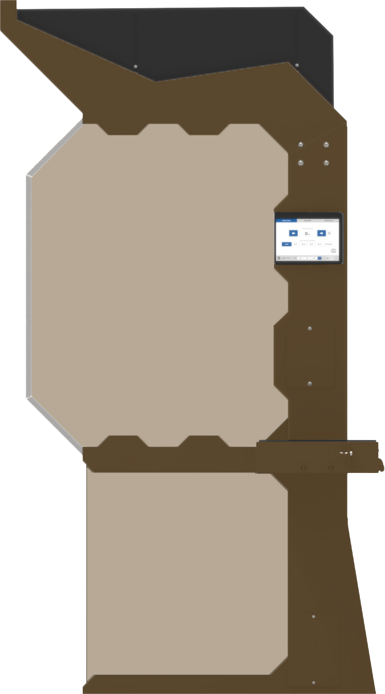 Defender Stall with Mocha color palette