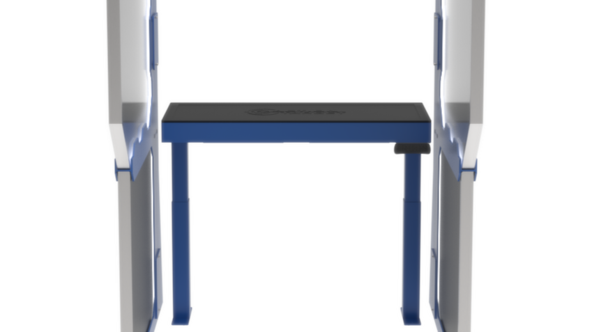 Defender Stall with an Electric Table