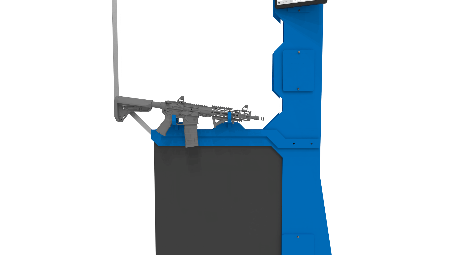 Rifle Rack for the Defender Stall