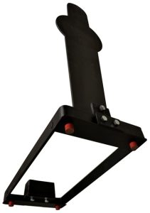 Rubber base and bumper kit for PT Pepper Popper shown without target face, designed to protect indoor range floors.