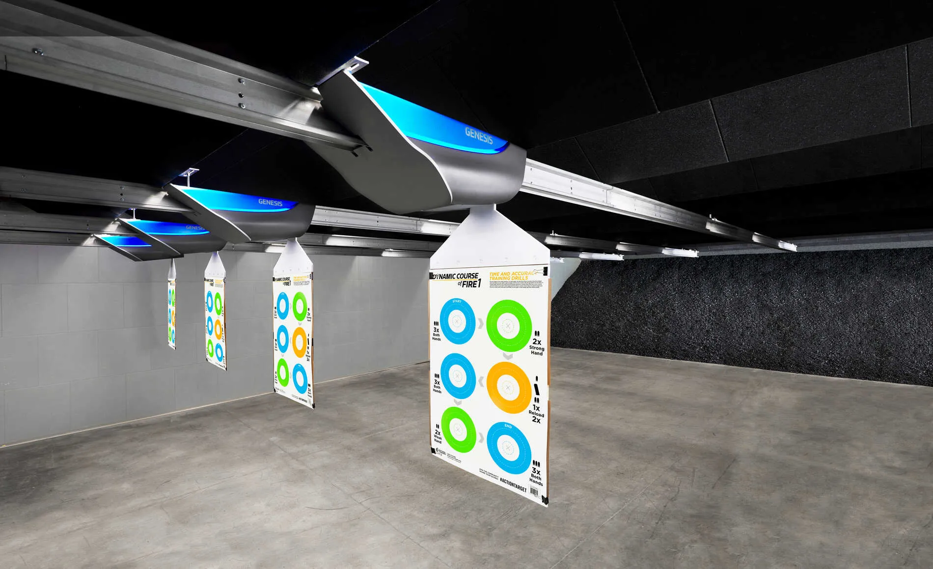 Action Target's Genesis target retrieval system.