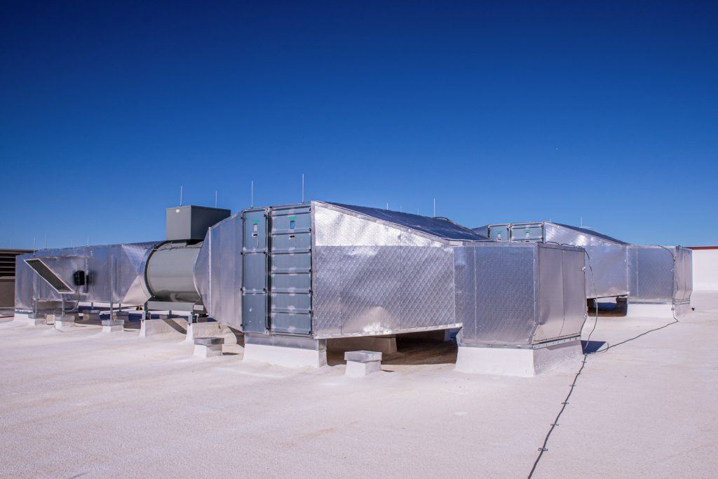 Range Exhaust Fan on a recirculation ventilation system