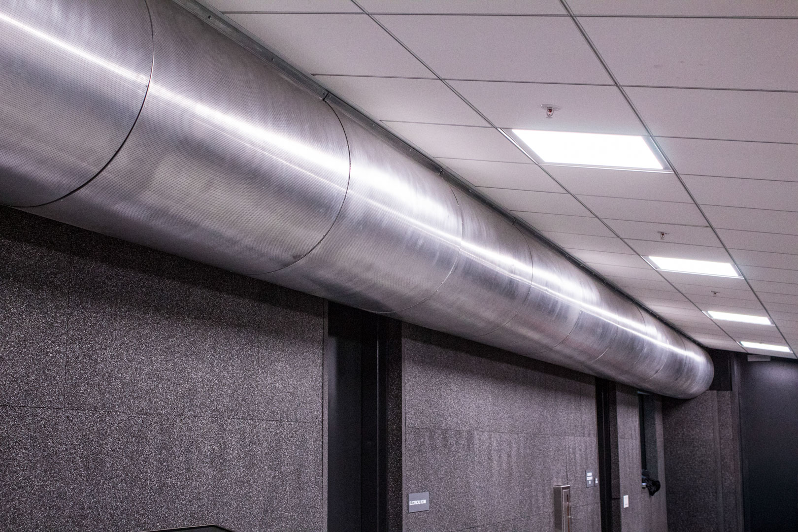 Laminar Diffuser in a law enforcement shooting range