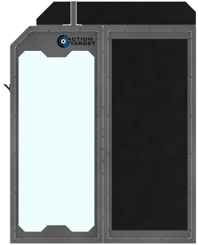 Sentry Stall split glass configuration