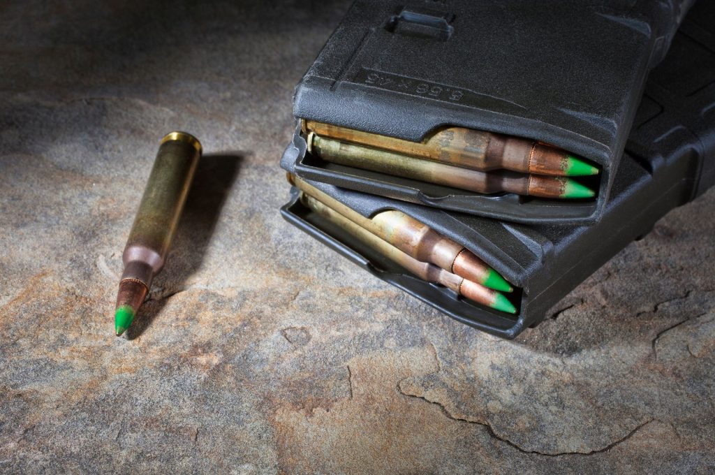 Green tip ammo on the ground